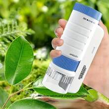 Kính hiển vi STEM cầm tay đồ chơi dành cho trẻ em (6+) - Tay cầm tiện dụng & Thấu kính trong suốt, Dụng cụ thí nghiệm khoa học, Món quà Giáng sinh, Sinh nhật, Khai giảng, Lễ Phục sinh, Ngày thiếu nhi hoàn hảo cho bé trai và bé gái - Nhiều màu - Xem 12