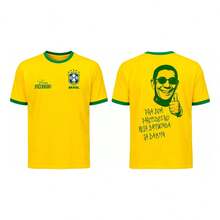 Brazil  Partideiro Half Batucada T-Shirt 2026 - Yellow - View 5