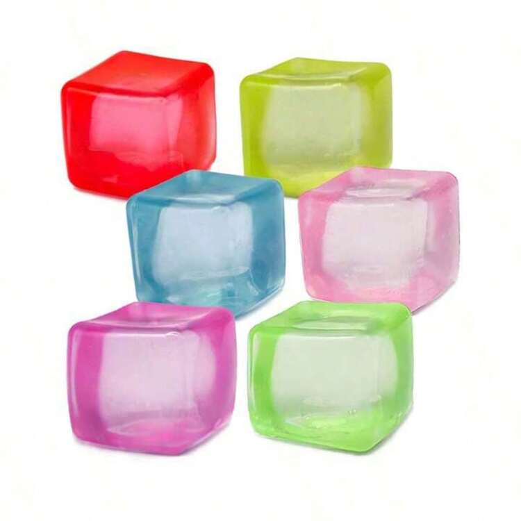 Soft Plush Toy - Muscle Candy Shaped Stress Relief Toy, Malt Candy Texture, Squeeze Squeeze Squeeze, Adult Anxiety Relief Fingertip Toy, Squishy - Multicolor - View 2