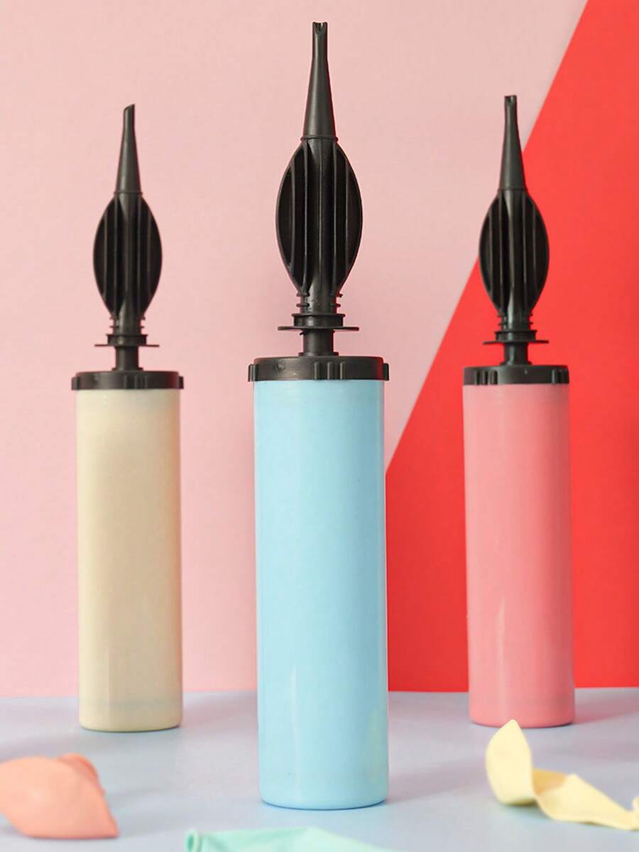 Balloons, Inflatable Birthday Wedding Balloons, Inflating Hand Pump, Balloon Accessories, Manual Inflation Tube - Multicolor - View 1