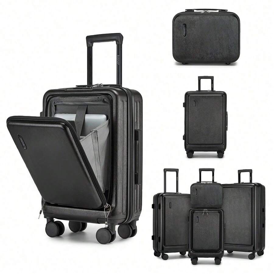 Suitcases - Black - View 1