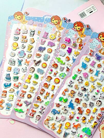 חיות בר כמו בחיים! מדבקות גן חיות תלת מימדיות, מדבקות קצף חמודות מתאימות לציוד משרדי, יצירות DIY, מתנות למסיבה מקסימות לילדים ולבנות. עיצוב חדר הבית, קישוטי מסיבה, מתנות יום הולדת, מתנות חג שונות, פריטים אופנתיים. עשה זאת בעצמך. מתאים כמתנות לחברים או לבני זוג. טקס סיום לימודים - טקס פתיחת בית ספר. מתנה לחזרה לבית הספר - מתנת סיום לימודים.