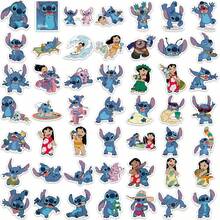 Disney 100pcs Stitch Stickers, Creative Graffiti Stickers, Office Supplies, Mobile Phone And Computer Stickers, High-Value, Exquisite, Cool Stickers, Fun, Classic, Colorful Cartoon Design, Gift Decoration, Phone Case Decoration Stickers, Reusable, Colorful Cartoon Design, Suitable For Water Bottles, Skateboards, Mobile Phones, Etc., Perfect For School Supplies, And A Top Choice For Holiday Gifts. - 100pcs - View 9