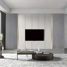 1 Roll Of Wooden Striped Self-Adhesive Wallpaper, Tear-And-Stick, Detachable Self-Adhesive Water-Proof And Oil-Proof PVC Vinyl Imitation Wood Contact Paper, Suitable For Countertop Drawer Stickers, Living Room, Sofa Background, Bedroom Wall Decoration, Bar Decoration Stickers, Bathroom, Kitchen, Cabinet Decoration Wallpaper, House Home Decoration - Stripe - View 10