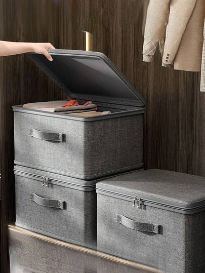 Foldable Storage Box For Home, Wardrobe Organizer Box, Large Capacity Bedding & Down Jacket Storage Box Dress Pants Shoes Jeans Boots Skirt Bedroom, Organizer, Home Storage, For White T Shirt Women, Black Pants Women, Ladies Winter Clothes, Dress, Winter Clothes For Ladies, Elegant Woman Dresses, White Shirt For Ladies, Long Sleeve, White Jumpsuit For Women, Spring Dresses For Women, Spring Outfits For Women, Spring, Spring Clothes, Minimalist, Summer Tops Storage