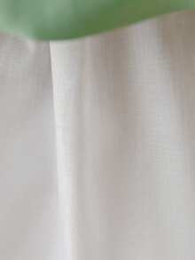 Baby Girls Avocado Green Princess Tulle Dress, Suitable For Parties - Green - View 9