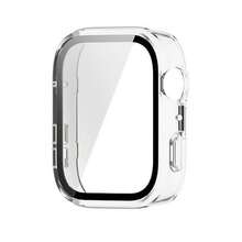 Funda protectora de vidrio templado resistente a los arañazos para Watch Fit 3/4/4 Pro, carcasa de material de PC duradero, accesorio protector para smartwatch - Color transparente - Ver 10