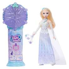 Mattel 迪士尼冰雪奇緣艾莎驚喜娃娃，內含驚喜配件。尺寸：33x18x8 公分 ✅ 西班牙大陸地區 24/48 小時送達 - 公主系列 - 時尚娃娃 - 人物玩偶 - 美泰 - 貨號：JJY36 - 彩色 - 查看 2