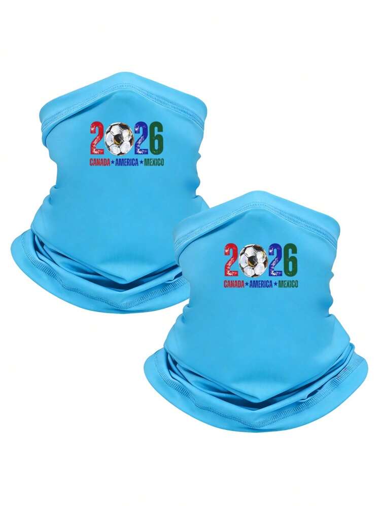5pcs/2pcs/1pc Unisex 2026 World Cup Printing Neck Gaiter Face Cover Face Mask Scarf For Men Women Outdoor Sports Gift Hat - Multicolor - View 21