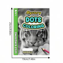 1pc, 20 Pages, Unique Dot-To-Dot Drawing Sketchbook, Different Drawing Method, Only Need A Black Pen To Start Creating, Leisure Entertainment, Good Choice To Kill Time, Can Be Used As A Gift (Pen Not Included) - 1PC - View 3