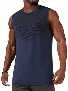 Men's Sports T-Shirt & Tank Top, Early Spring/Summer Release - Royal Blue - View 10