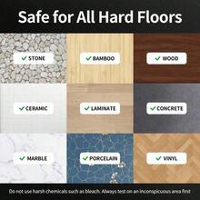 Self-Cleaning Spin Mop And Bucket Set, 360 °   Dual-Motion Floor Mop System With 3 Microfiber Mop Heads, Ideal For Hardwood, Tile, Kitchen Home Use - A - View 10