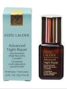 Estée Lauder 雅诗兰黛滋养微藻精华液，7毫升/0.24盎司 | 减少细纹和皱纹 | 夜间提升肌肤水润度和修护力 | 改善肤质和肤色 | 适合所有肤质 - 7ml (Miniature) - 查看 2