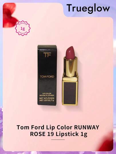 Tom Ford RUNWAY ROSE 19 迷你旅行装唇膏，0.03 盎司/1 克