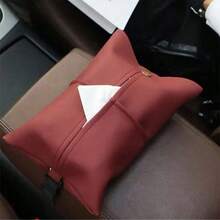 High-End Car Tissue Box, Creative Car Interior Tissue Holder, Armrest Box - A - View 11