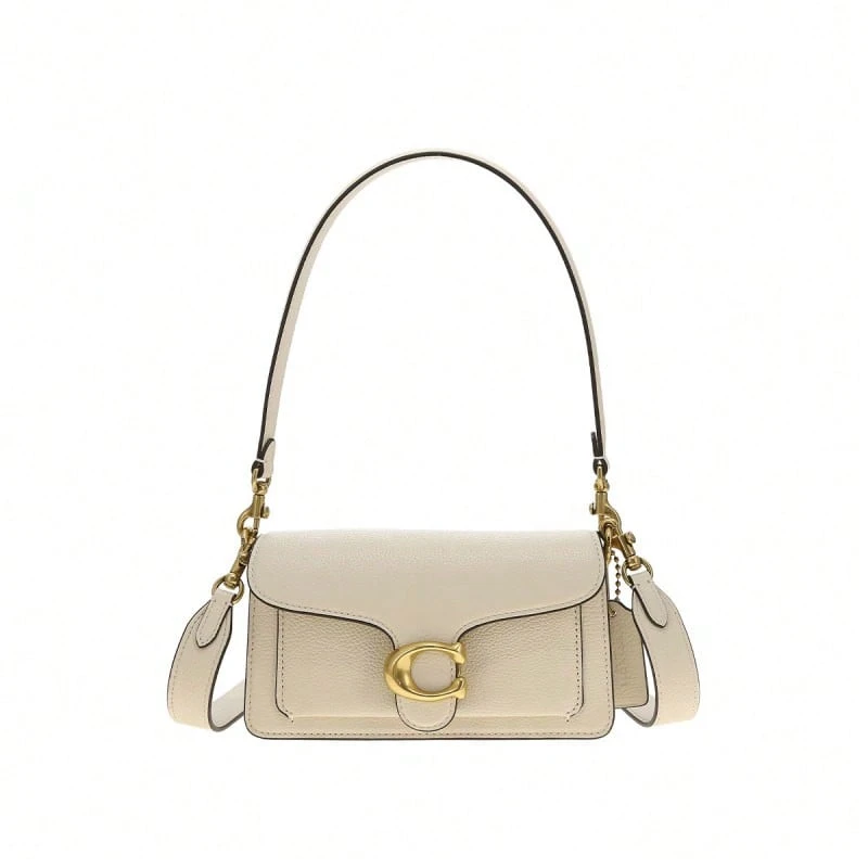 Coach Solid Color Women's Single Shoulder Crossbody Handbag CY201B4HA - 白色CY201B4HA - 查看 1