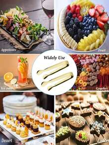 1pc Stainless Steel Ice Tongs, Food Clip, Reusable Snack Clip, Small Dining Utensil Clip, Ins Style Ice Cube Cookie Fruit Office Sugar Clip, Ice Tongs, Dessert Clip, Sugar Clip, Multi-Functional Catering Set - View 8