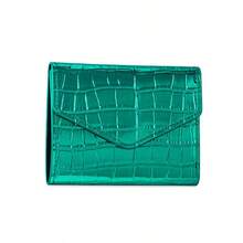 2026 Nueva cartera compacta y linda, monedero de ranuras múltiples, textura de piedra, estuche de tarjetas para mujeres - Multicolor - Ver 10