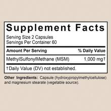 Fearathe Methylsulfonylmethane Capsules - 1000 Mg Methylsulfonylmethane (MSM) Per Serving - Supports Bone And Joint Health - 120 Capsules - 1 chai - Xem 2