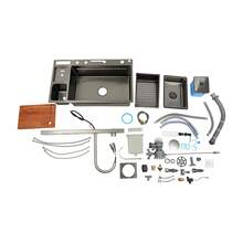 YUNRUX Kitchen Sinks - Silver - View 6