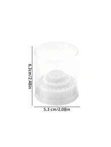 1pc 48-Hole Professional Nail Drill Bit Storage Rack/Display Cabinet/Nail Tool Cover Box - Multicolor - View 10