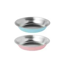 shuo ni mao yi Stainless Steel Dog Bowl Anti-Overturning Pet Bowl Cat Bowl Food Bowl Water Bowl Silicone Bottom Anti-Slip Pet Food Basin Stainless Steel Material Easy To Clean Cat Food Bowl Dog Food Bowl - 500ml - View 23