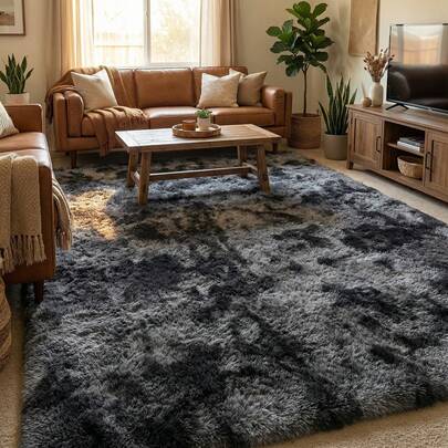 A Soft Plush-Textured Plush Area Rug, Machine Washable, Suitable For Year-Round Home Decor In Hallways, Bathroom Entrances, Living Rooms, Bedrooms And More. The Soft Material Is Easy To Maintain And Can Be Machine Washed.