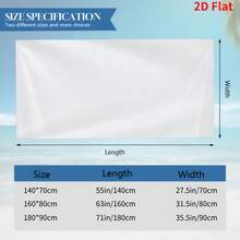 Fashion B B BimbaeS L L LolaeS Microfiber Beach Towel Absorbent Quick Dry Soft Yoga Swimming Resort Mountain Climbing Towel(5) - 白色 - 查看 2