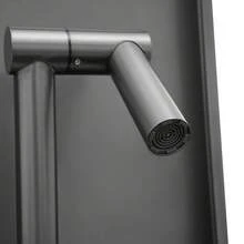 YUNRUX Stainless Steel Countertop Sink, Single Bowl Sink, Single Bowl Concealed Sink - Dark Grey - View 4