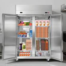 Double-door Refrigerator (left) / Freezer (right)