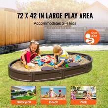 Kids Sandboxes - Kunststoff Basisversion Oval - View 2