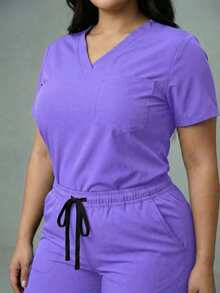 Scrub Sets - Lilac Purple - View 4