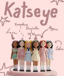 1PC KATSEYE Movie Poster Flannel Throw Blanket 50"X60" (Multiple Sizes) - Pink Filter Group Portrait & Directed By HYBE, Tapestry Wall Hanging, Room Decor, Perfect For Sofa, Bed, Office, Movie Poster Gift - multicolour 13 - 查看 11