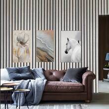 1 Roll Of Wooden Striped Self-Adhesive Wallpaper, Tear-And-Stick, Detachable Self-Adhesive Water-Proof And Oil-Proof PVC Vinyl Imitation Wood Contact Paper, Suitable For Countertop Drawer Stickers, Living Room, Sofa Background, Bedroom Wall Decoration, Bar Decoration Stickers, Bathroom, Kitchen, Cabinet Decoration Wallpaper, House Home Decoration - Stripe - View 19