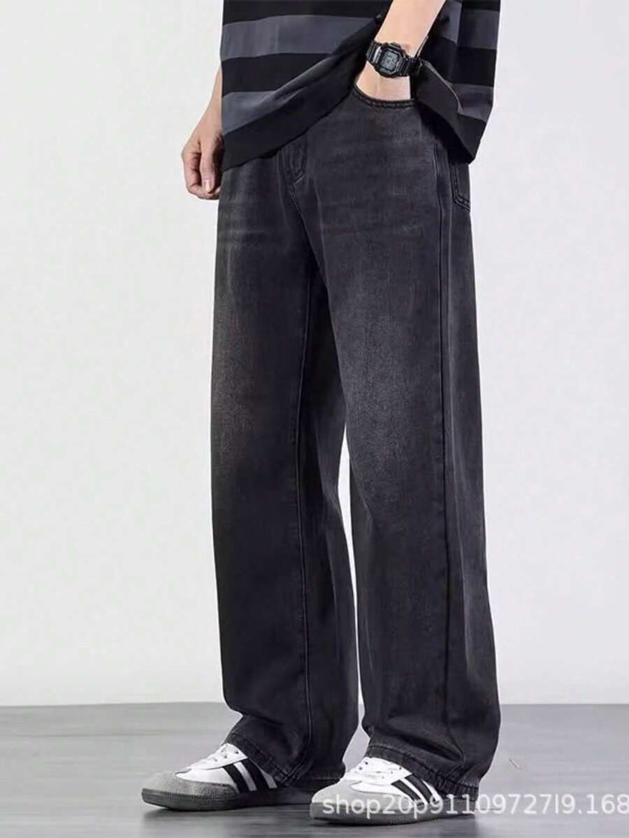 Men Jeans - Black - View 1