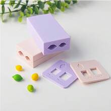 2件套3D柠檬软陶手工擀压模具，迷你水果粘土吊坠造型擀压模具DIY手工工具 - 檸檬 - 查看 9