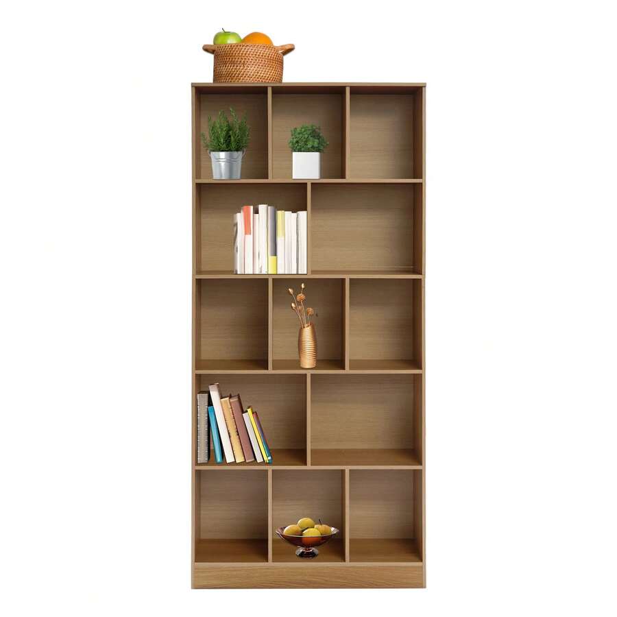 YUNRUX Bookcases - Camel - View 1