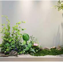 120g/50g/30g/10g Artificial Green Moss, Suitable For Indoor Potted Plants, Can Be Hung In Indoor/Outdoor Gardens, Porches, Windowsills, Flower Boxes, Home Weddings, Farmhouses, Porches, Patios, Windows, Etc. - Multicolor - View 7