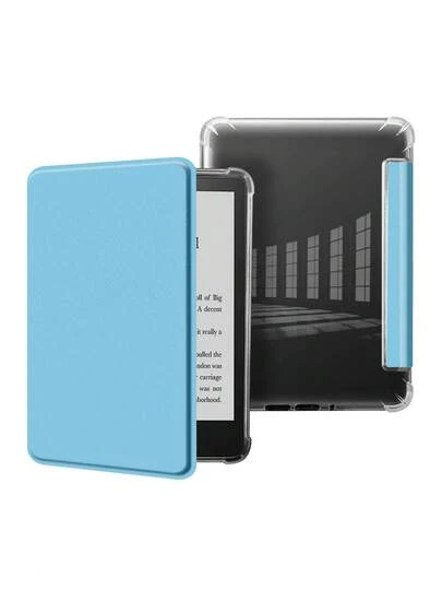 Ebook Case Compatible With 6" Kindle 11th Gen (2024 And 2022 Release) - Ultra Slim Transparent Clear TPU Back Shell Protective Cover With Auto Wake/Sleep For Kindle Paperwhite 12th Gen 2024,DIY Customizable- For Daily Use And Holiday Gifts