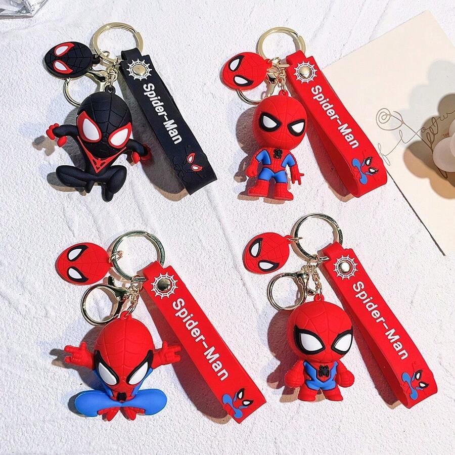 Marvel Móc khóa hình nhân vật hoạt hình siêu anh hùng, quà tặng cho người hâm mộ và bạn bè. - 1 cái - Xem 1