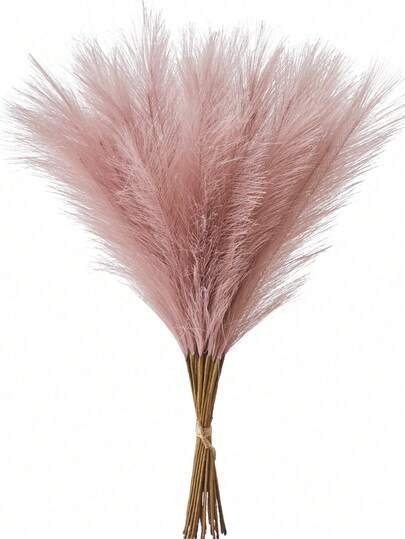 10/20pcs Artificial Cattail Reeds, Tall And Fluffy Fake Flowers, Boho Decor, Suitable For Wedding Party, Home Living Room Bedroom Decoration, Vase Filler, DIY Photography Props, Birthday Graduation Gifts, Autumn Decor
