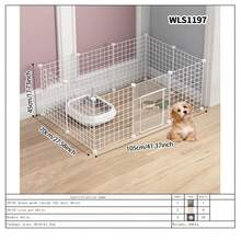 DIY Pet Playpen Suitable For Raising Puppies, Kittens And Small Animals - Multicolor - View 19