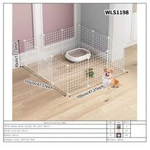 DIY Pet Playpen Suitable For Raising Puppies, Kittens And Small Animals - Multicolor - View 17