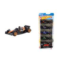 Hot Wheels Car Pack Of 5 F1 Vehicles, 1:64 Scale. ✅ 24/48h Delivery To Mainland Spain - Toy Cars - Mattel - Ref. JLN11 - Multicolor - View 2