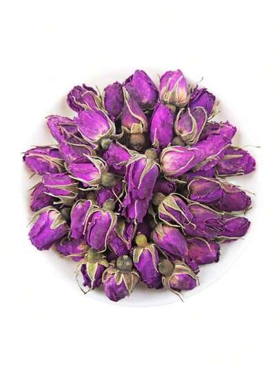 1 Pack 30g Purple Rose Dried Flowers, Natural Everlasting Flowers - Suitable For Scented Candles, Handmade Crafts, Home Decor, DIY Soap & Fragrance Making
