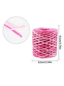Dây ruy băng giấy raffia nhiều màu sắc, ruy băng gói quà sinh nhật nhiều màu sắc, dây giấy đóng gói, thích hợp để gói quà, trang trí DIY, tiệc tùng, sinh nhật và các dịp khác. - Nhiều màu - Xem 15