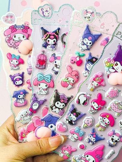 1pc Random Sticker Pack, Luggage Sticker, Cup Sticker, Paper Sticker, Phone Case Sticker, Gift Decoration, Notebook, Diary, Decorative Sticker. Suitable For Home Decor, Decoration, Party Decoration, Birthday Gifts, Various Holiday Gifts, Fashionable And Luxury DIY Items. Suitable For Gifting To Friends Or Partners. Graduation Ceremony - Opening Ceremony, Opening Gift - Graduation Gift, Party Gift.