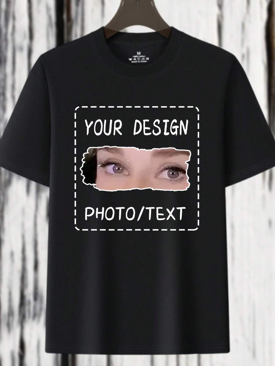 Men Outdoor Tees & Tanks - Black - View 1