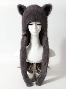 1顶女士秋冬Quirky Abby Culture防风飞行员帽， - A - 查看 4