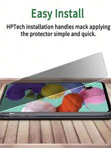 防震隐私钢化玻璃屏幕保护膜 2片装 适用于三星 Galaxy S23 S24 S25 FE/A17/A56/A36/A26/A16/A15/A25/A35/A55/A05s/A05/A14/A24/A34/A54/A04e/A04/A04s/A13/A23/A03/4G/5G 易于安装 高清透明 无气泡 手机屏幕保护膜 防水防刮 全覆盖 生日礼物 - 黑色 - 查看 5
